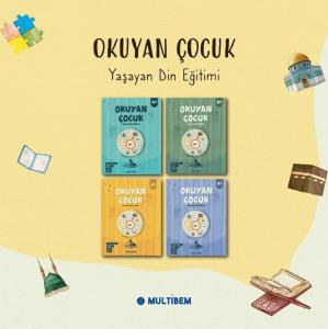 Okuyan Çocuk - Yaşayan Din Eğitimi Seti (4 Kitap) (Yaş: 6-12)