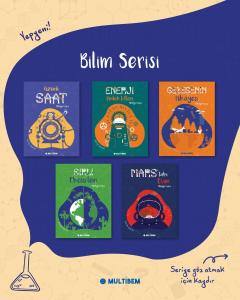 Bilim Serisi - İlkokul Okuma Seti 5 Kitap (Yaş: 8+)
