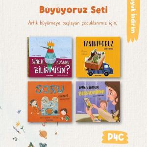Büyüyoruz Seti 4 Kitap (Yaş:+3)