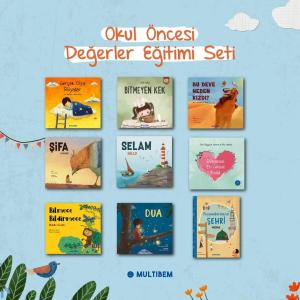 Okul Öncesi Değerler Seti 9 Kitap