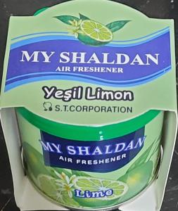 My Shaldan Air Freshener - Araç ve Oda Kokusu, Yeşil Limon My Shaldan Air Freshener - Araç ve Oda Kokusu, Yeşil Limon