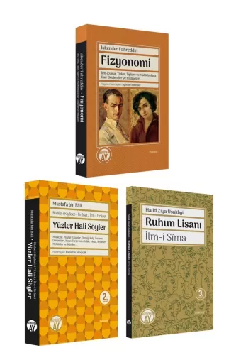 İlmi Sima Seti (3 Kitap) Yüz Okuma Sanatı Fizyonomi