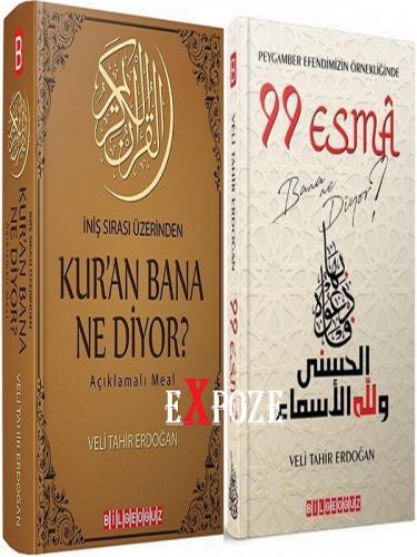 Kur'an Bana Ne Diyor - 99 Esma Bana Ne Diyor? - 2 Kitap Set Veli Tahir