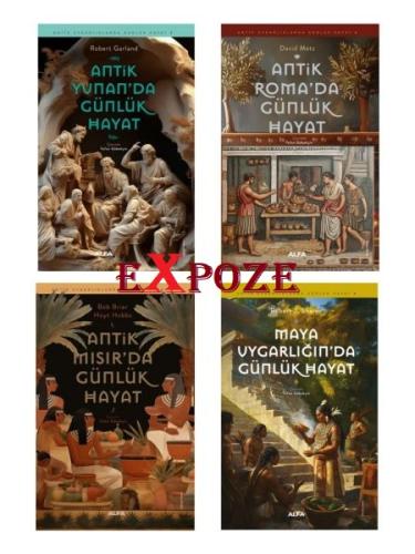 Antik Uygarlıklarda Günlük Hayat Serisi - 4 Kitap Takım