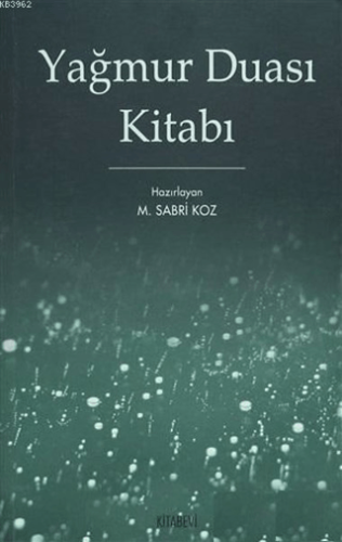 Yağmur Duası Kitabı M. Sabri Koz