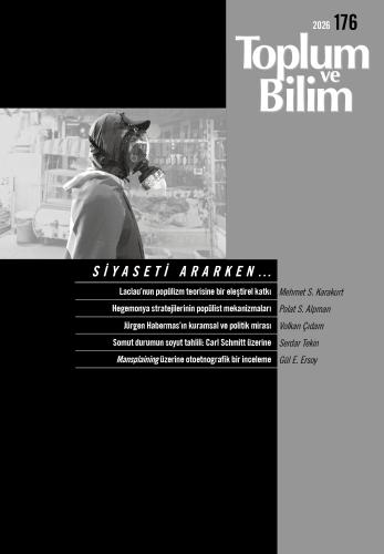 Toplum ve Bilim Dergisi Sayı: 176 Kolektif