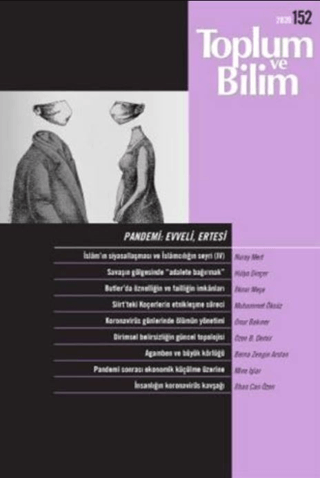 Toplum ve Bilim Dergisi Sayı: 152 Kolektif