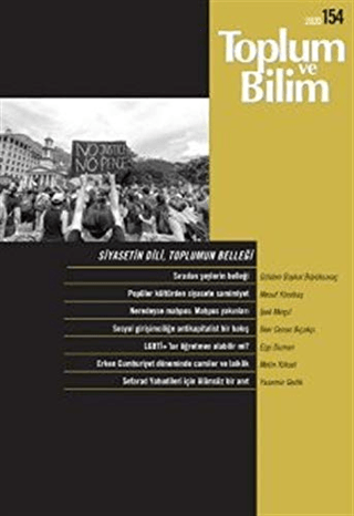 Toplum ve Bilim Dergisi Sayı: 154 Kolektif