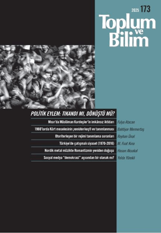 Toplum ve Bilim Sayı: 173 Kolektif