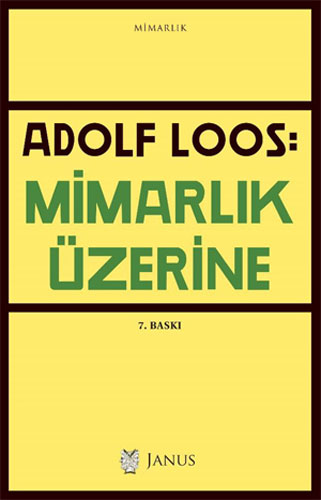 Mimarlık Üzerine Adolf Loos