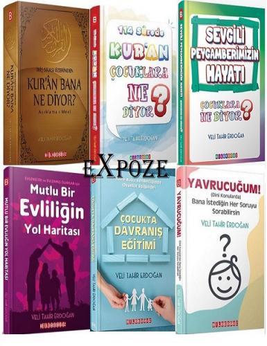 Kuran Bana Ne Diyor Aile Seti - 6 Kitap Veli Tahir Erdoğan