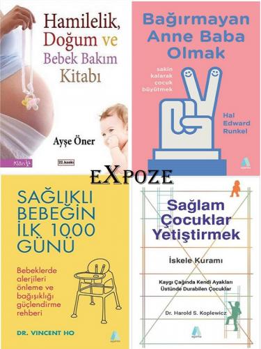 Çocuk Seti 4 Kitap - Hamilelik, Doğum ve Bebek Bakım Kitabı, Bağırmaya