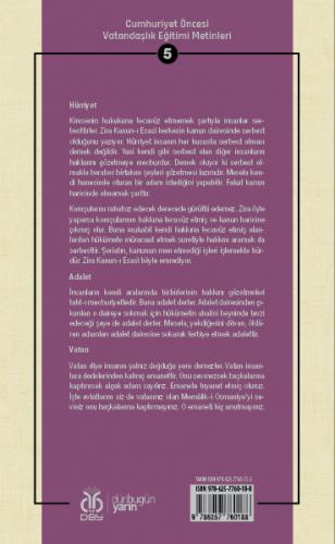 Cumhuriyet Öncesi Vatandaşlık Eğitimi Metinleri 5: Malumat-ı Medeniye 