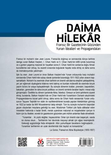 Daima Hilekâr (Fransız Bir Gazetecinin Gözünden Yunan İdealleri ve Pro