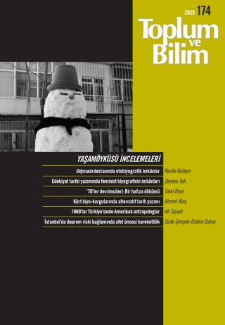 Toplum ve Bilim Dergisi Sayı: 174 Kolektif