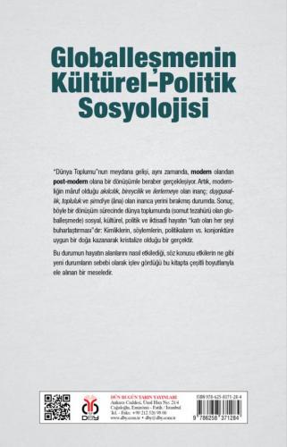 Globalleşmenin Kültürel-Politik Sosyolojisi Ali Yaşar Sarıbay