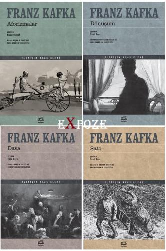 Franz Kafka Seti 4 Kitap - (Aforizmalar, Dönüşüm, Dava, Şato)