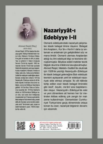 Nazariyyât-ı Edebiyye Cilt: I-II Ahmed Reşîd [Rey]