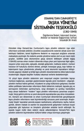 Osmanlı'dan Cumhuriyet'e Taşra Yönetim Sisteminin Teşekkülü (1362-1949