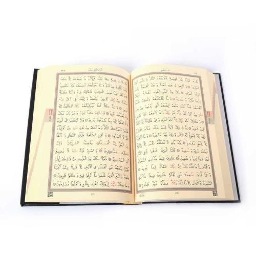 Kabe Kapaklı Kur'an-ı Kerim (Rahle Boy 2 Renkli)