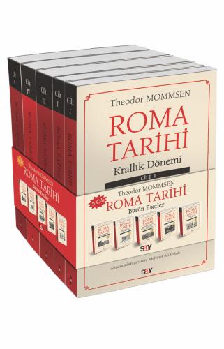 Roma Tarihi Bütün Eserler – 5 Cilt Set Theodore Mommsen