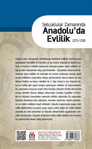 Selçuklular Zamanında Anadolu'da Evlilik Seval Orhan Dündar