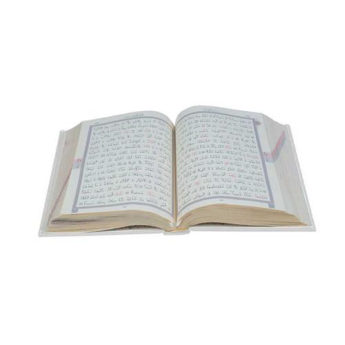 Çanta Boy Termo Deri Kur'an-ı Kerim (Beyaz, Mühürlü)